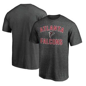 Men's Fanatics Branded Heathered Charcoal Atlanta Falcons Victory Arch T-Shirt
